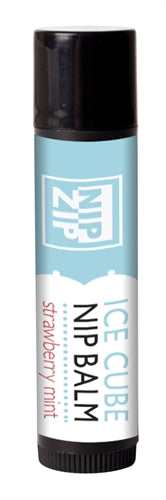 Nip Zip Ice Cube Nip Balm - Strawberry - Tube Carded by Sensuva from LoveMart Co.