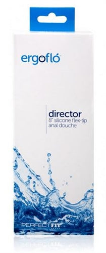 Ergoflo Director 8 Inch Silicone Flex - Tip Anal Douche by Perfect Fit from LoveMart Co.