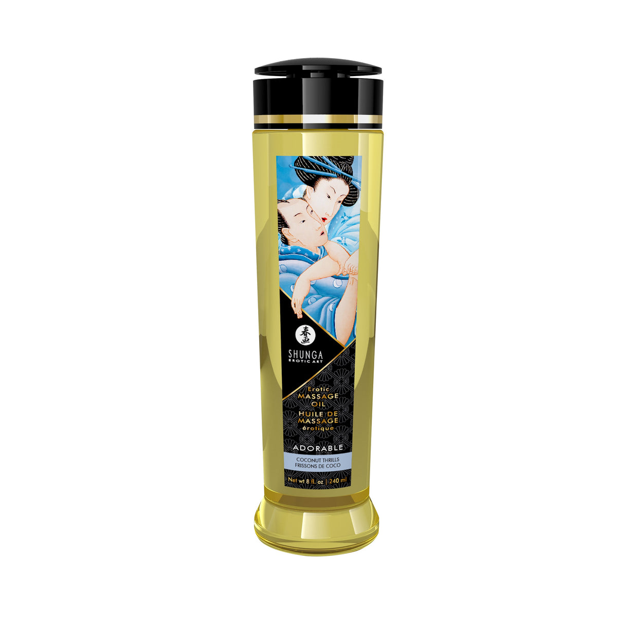 Massage Oils - Adorable 8 Fl. Oz. Coconut Thrills by Shunga from LoveMart Co.