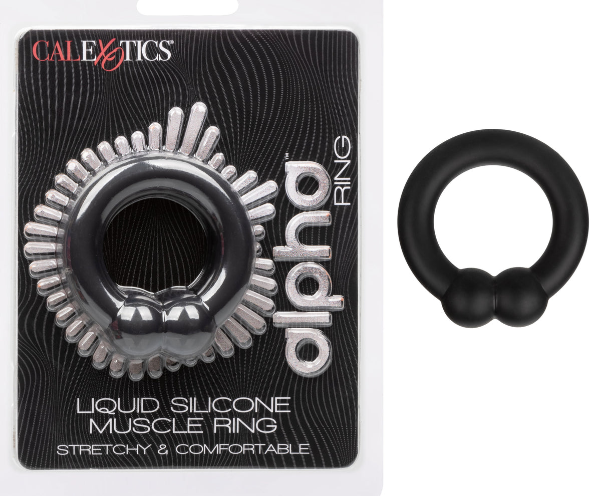 Alpha Liquid Silicone Muscle Ring by CalExotics from LoveMart Co.