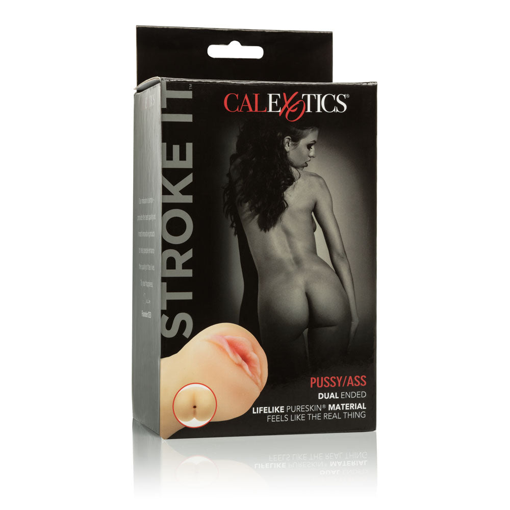 Stroke It Pussy & Ass by CalExotics from LoveMart Co.