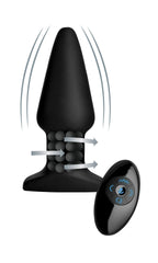Model R Smooth Rimming Plug with Remote Control by XR Brands from LoveMart Co.