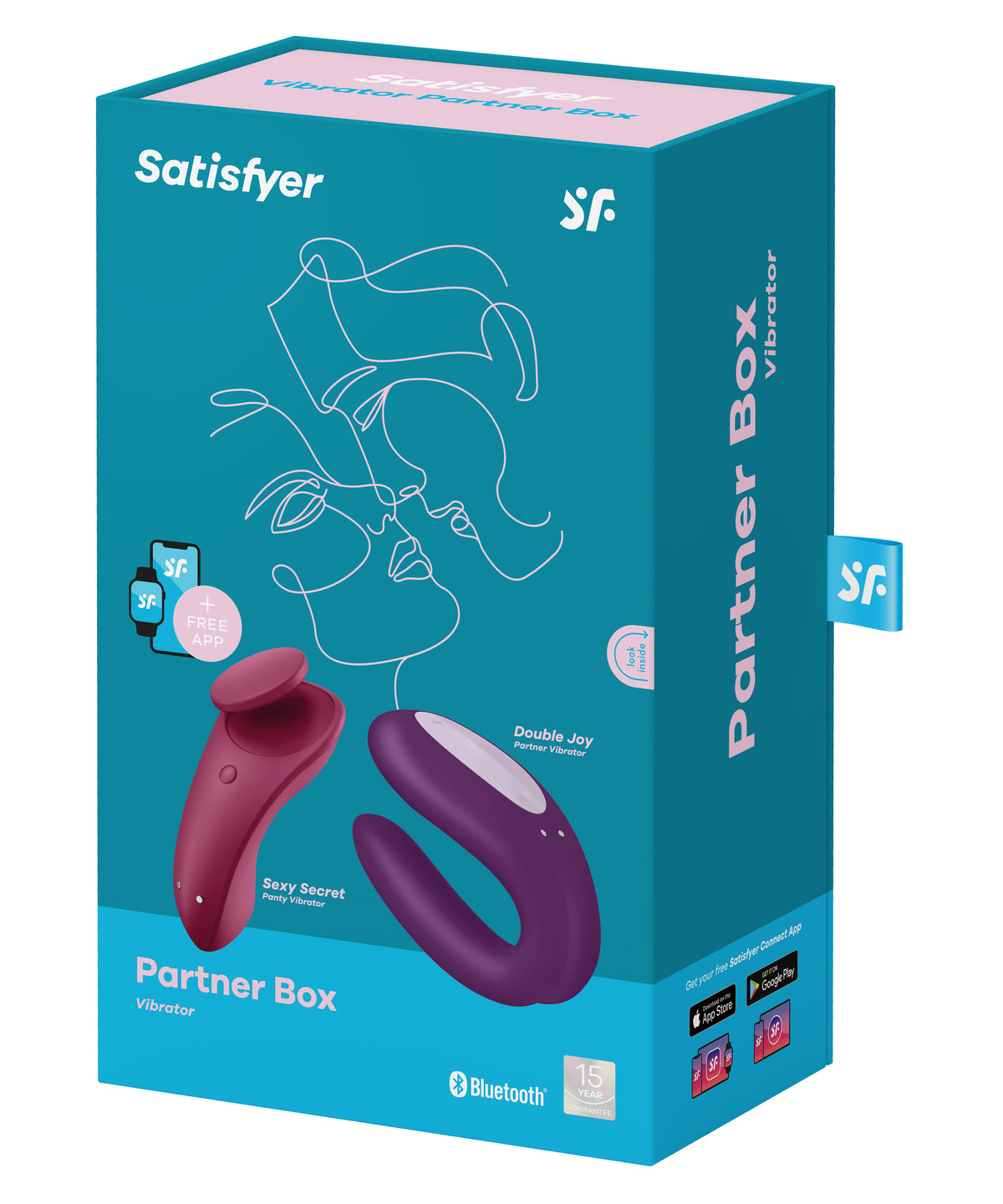 Partner Box 1 - Sexy Secret Plus Double Joy by Satisfyer from LoveMart Co.