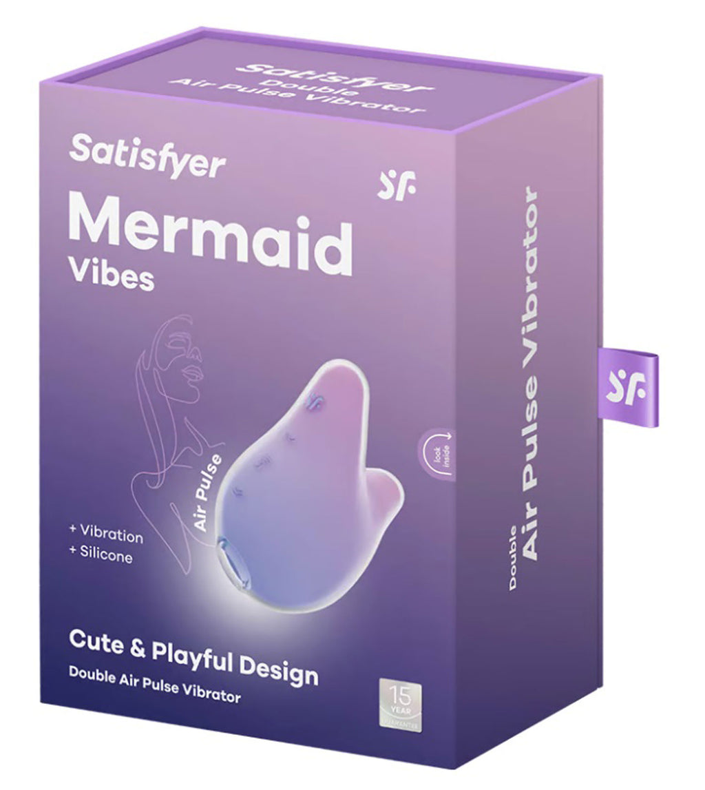 Satisfyer Mermaid Vibes - Violet Pink by Satisfyer from LoveMart Co.