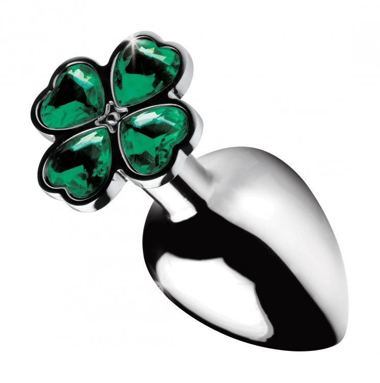 Lucky Clover Gem Anal Plug - Small by XR Brands from LoveMart Co.