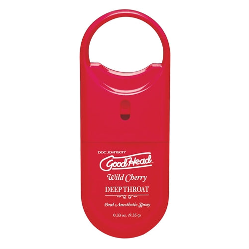 Goodhead to Go Deep Throat Spray - Wild Cherry by Doc Johnson from LoveMart Co.