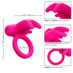 Silicone Rechargeable Triple Clit Flicker by CalExotics from LoveMart Co.