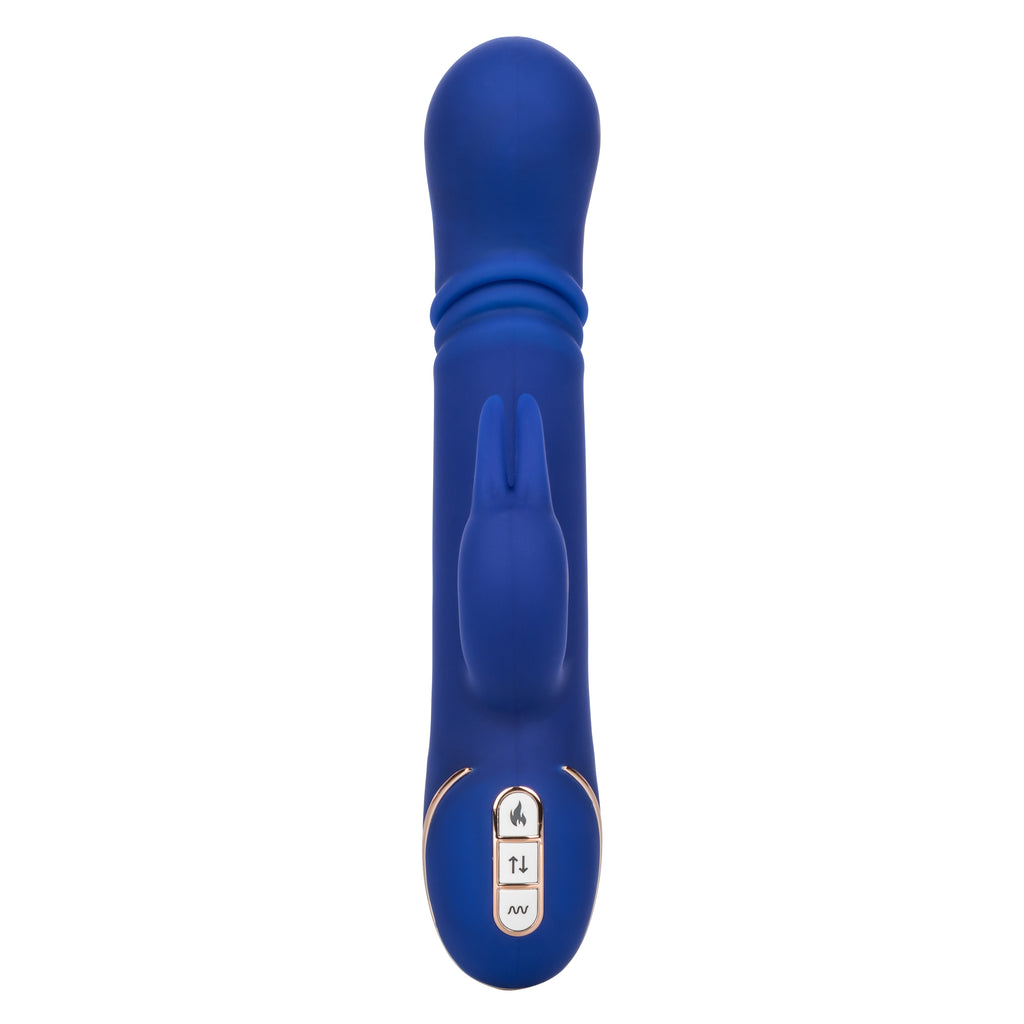 Jack Rabbit Signature Heated Silicone Thrusting G Rabbit by CalExotics from LoveMart Co.