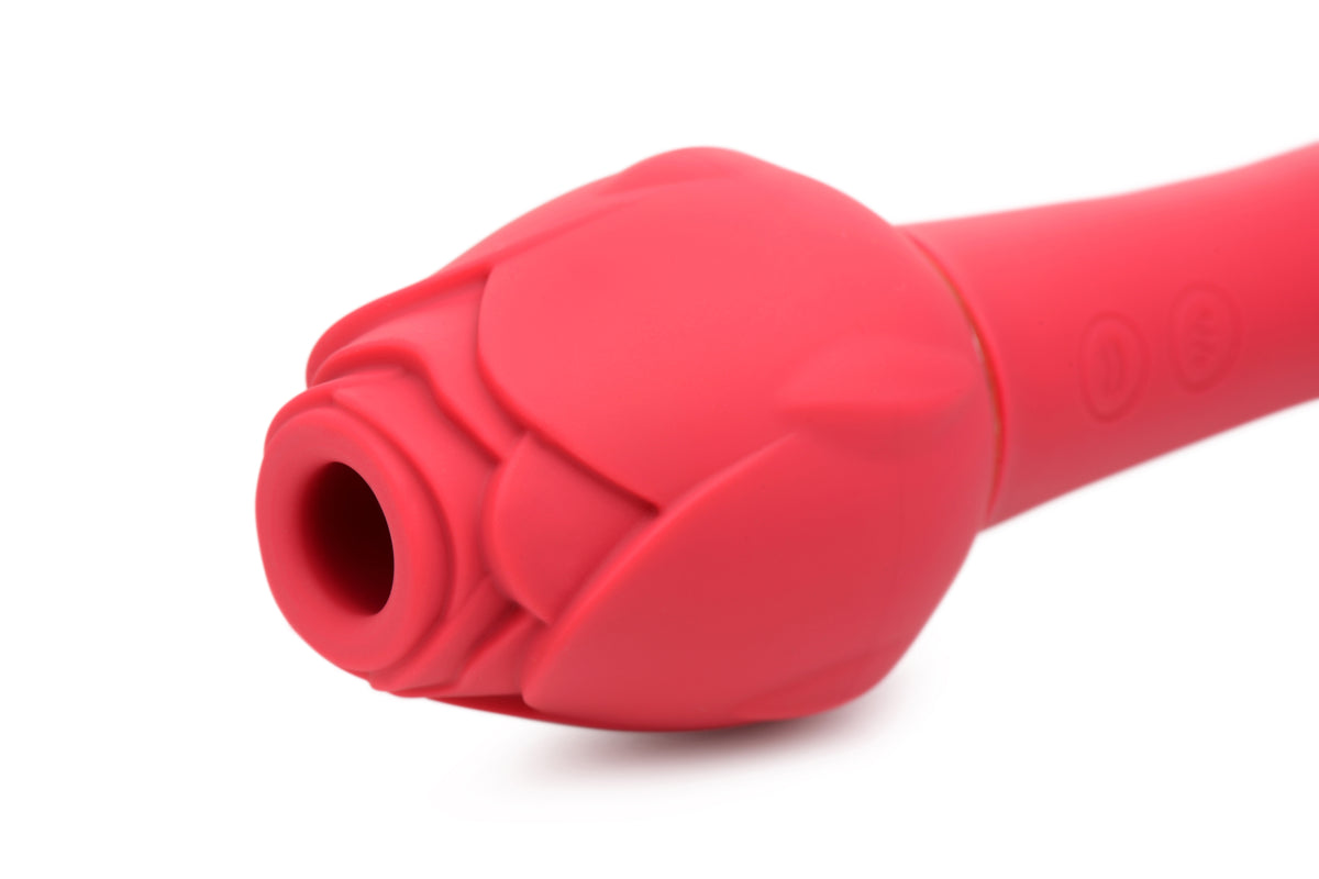 Bloomgasm - Sweet Heart Rose 5x Suction Rose and 10x Vibrator by XR Brands from LoveMart Co.