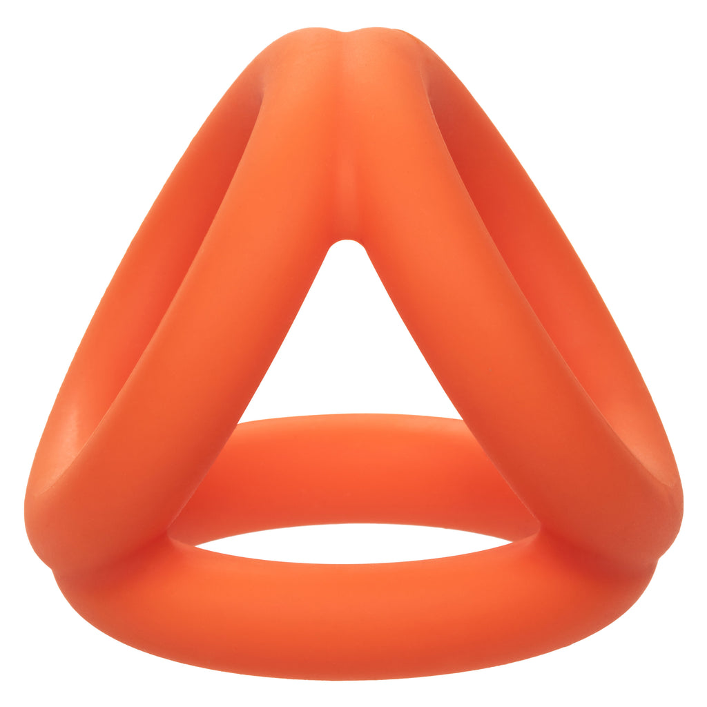 Alpha Liquid Silicone Tri-Ring by CalExotics from LoveMart Co.