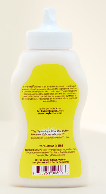 Boy Butter Original Lubricant 9 Oz Squeeze by Boy Butter from LoveMart Co.