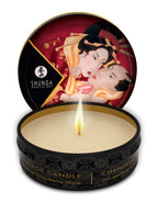 Mini Massage Candle - Romance - Sparkling Strawberry - 1 Fl. Oz. by Shunga from LoveMart Co.