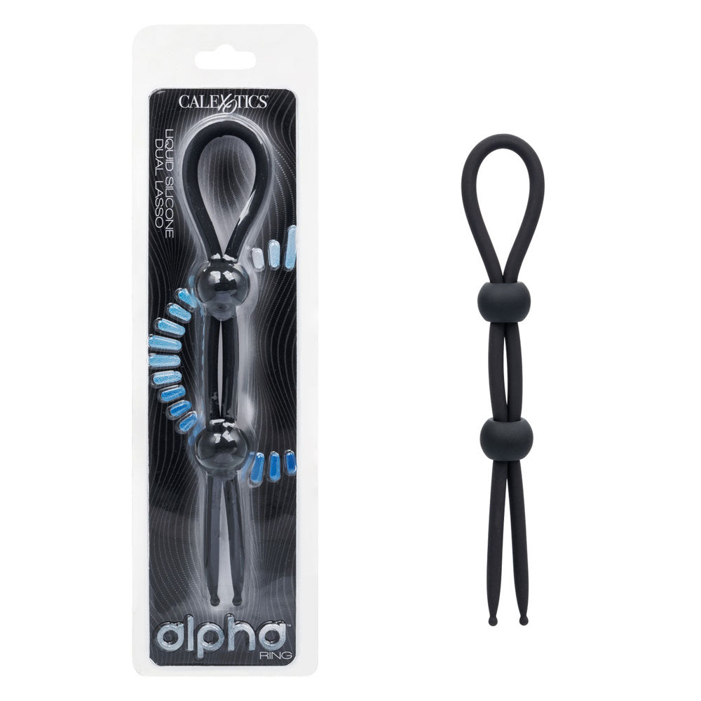 Alpha Liquid Silicone Dual Lasso by CalExotics from LoveMart Co.