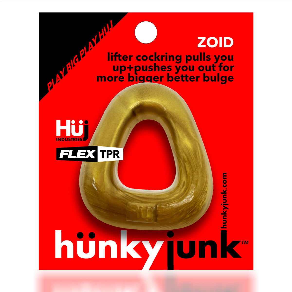 Zoid - Trapazoid Lifter Cockring - Bronze Metallic by Oxballs from LoveMart Co.