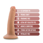 Dr. Skin Plus - 5 Inch Posable Dildo - Vanilla by Blush from LoveMart Co.