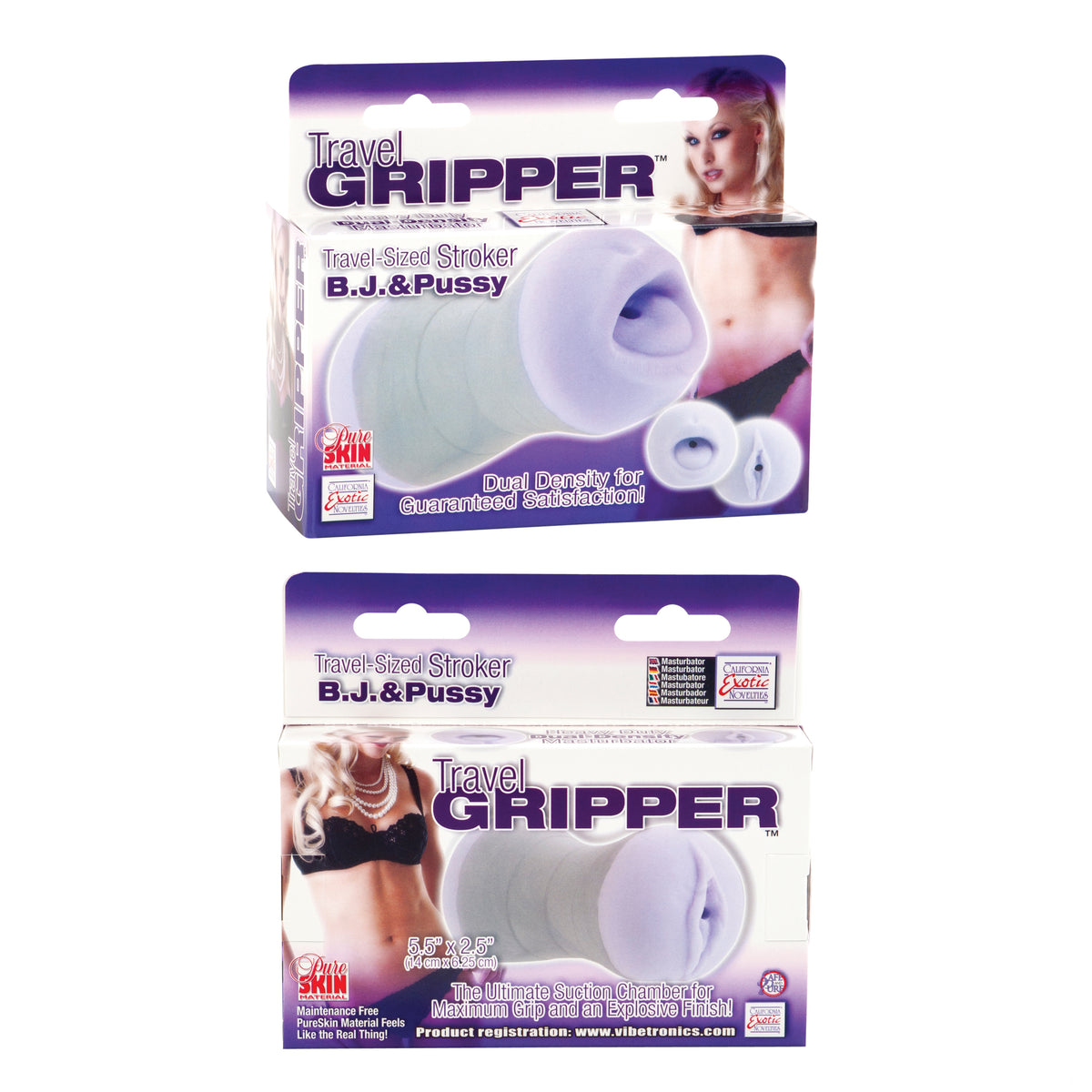 Travel Gripper B.j. and Pussy by CalExotics from LoveMart Co.