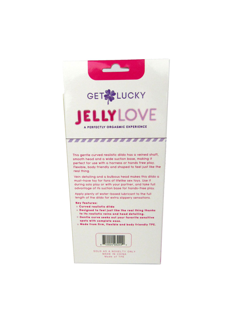 Jelly Love 7" Dildo by Viben from LoveMart Co.