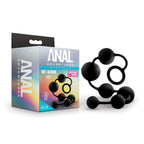 Anal Adventures - Platinum - Silicone Large Anal Beads by Blush from LoveMart Co.