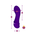Sebela Mini Thumping G-Spot Vibe - Violet by Viben from LoveMart Co.