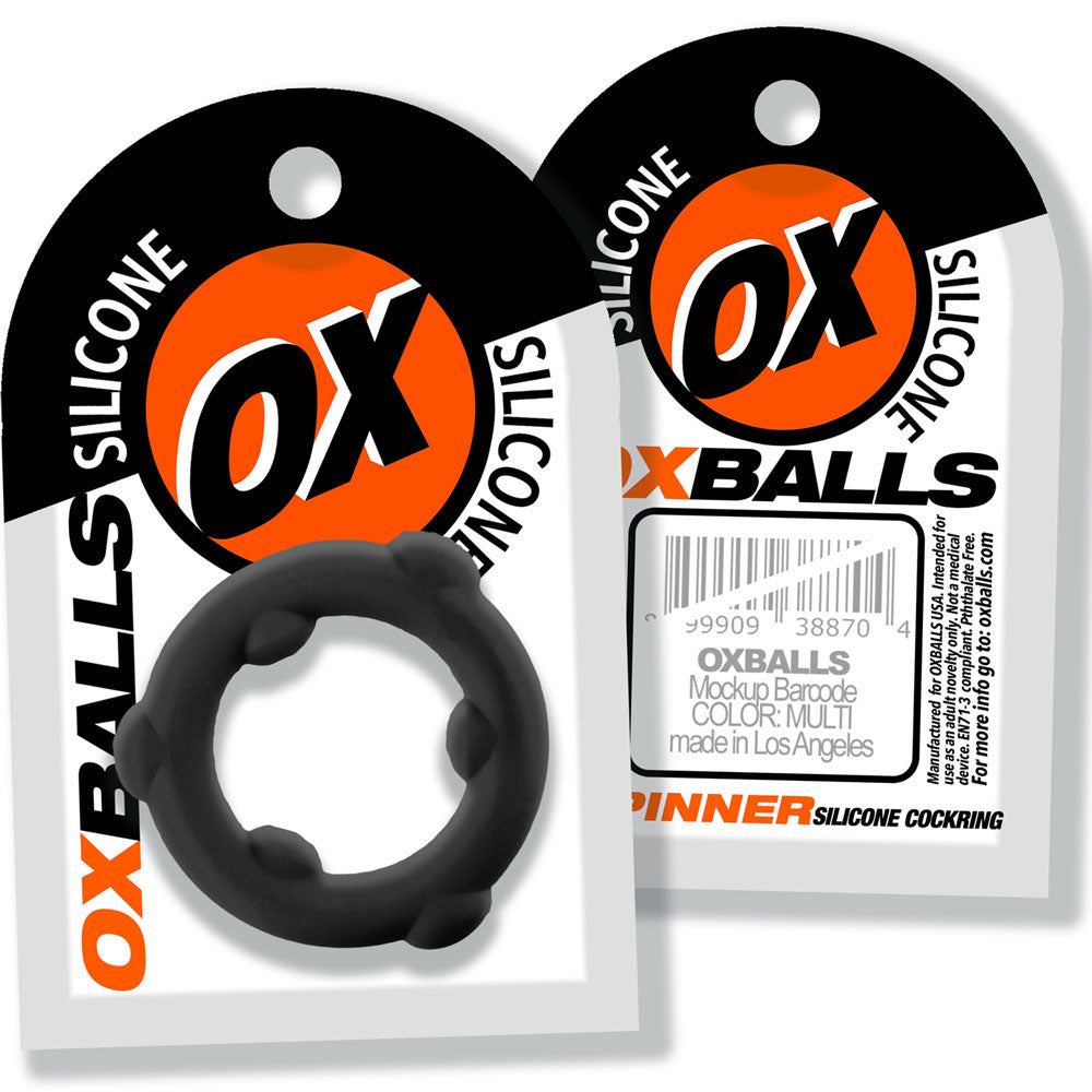 Spinner Single Silicone Ring - Silicone by Oxballs from LoveMart Co.