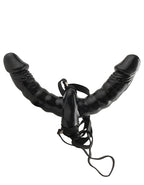 Fetish Fantasy Series Vibrating Double Delight Strap-on by Pipedream from LoveMart Co.