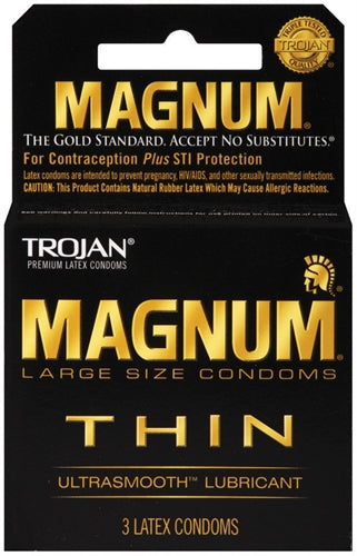 Trojan Magnum Thin - 3 Pack by Paradise Marketing from LoveMart Co.