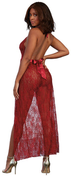 Gown, G-String - Small - Garnet by Dreamgirl from LoveMart Co.