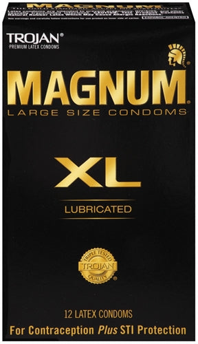 Trojan Magnum XL - 12 Pack by Paradise Marketing from LoveMart Co.