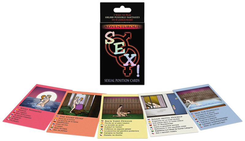 Adventurous Sex! - Card Game by Kheper Games from LoveMart Co.