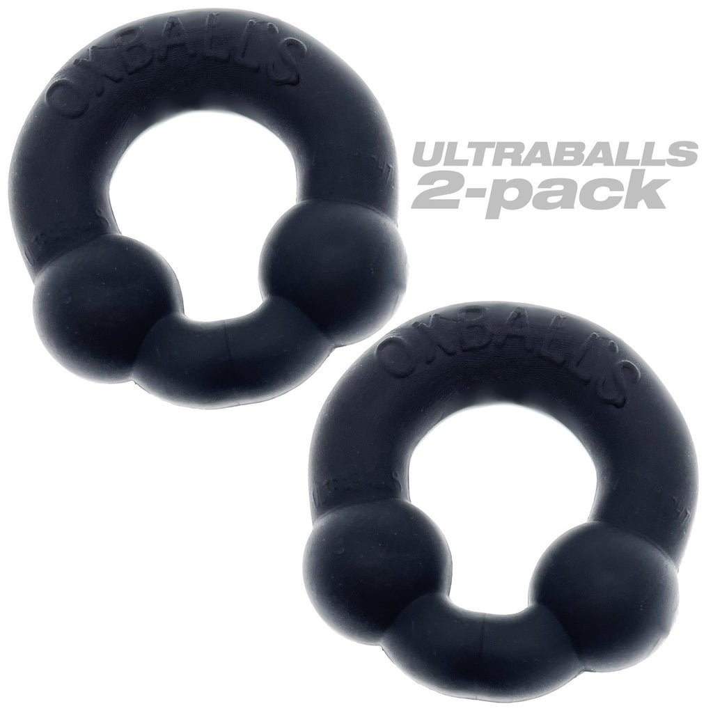 Ultraballs 2- Piece Cockring Set - Night by Oxballs from LoveMart Co.