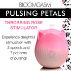 Pulsing Petals Throbbing Rose Stimulator by XR Brands from LoveMart Co.