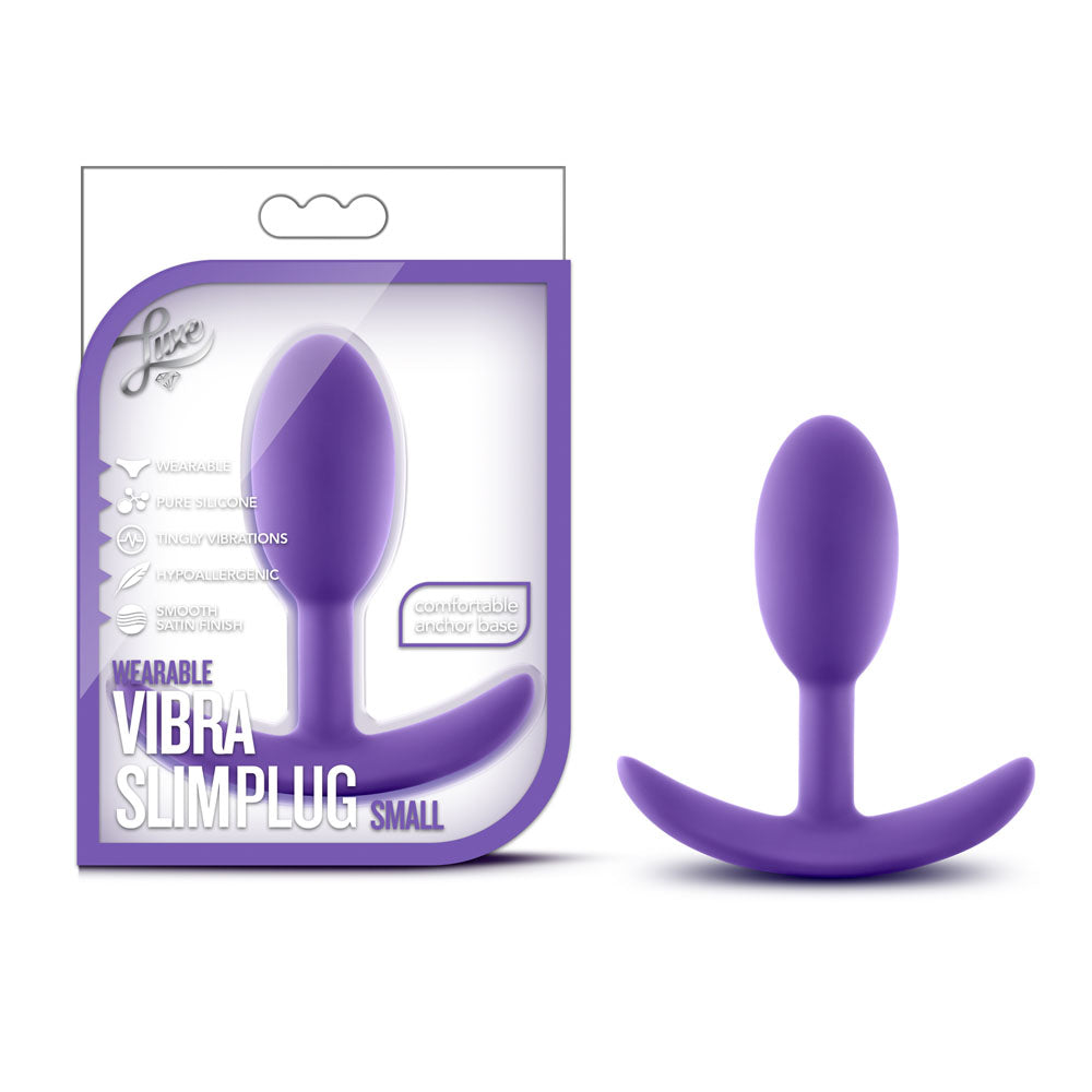 Luxe - Wearable Vibra Slim Plug - Small by Blush from LoveMart Co.