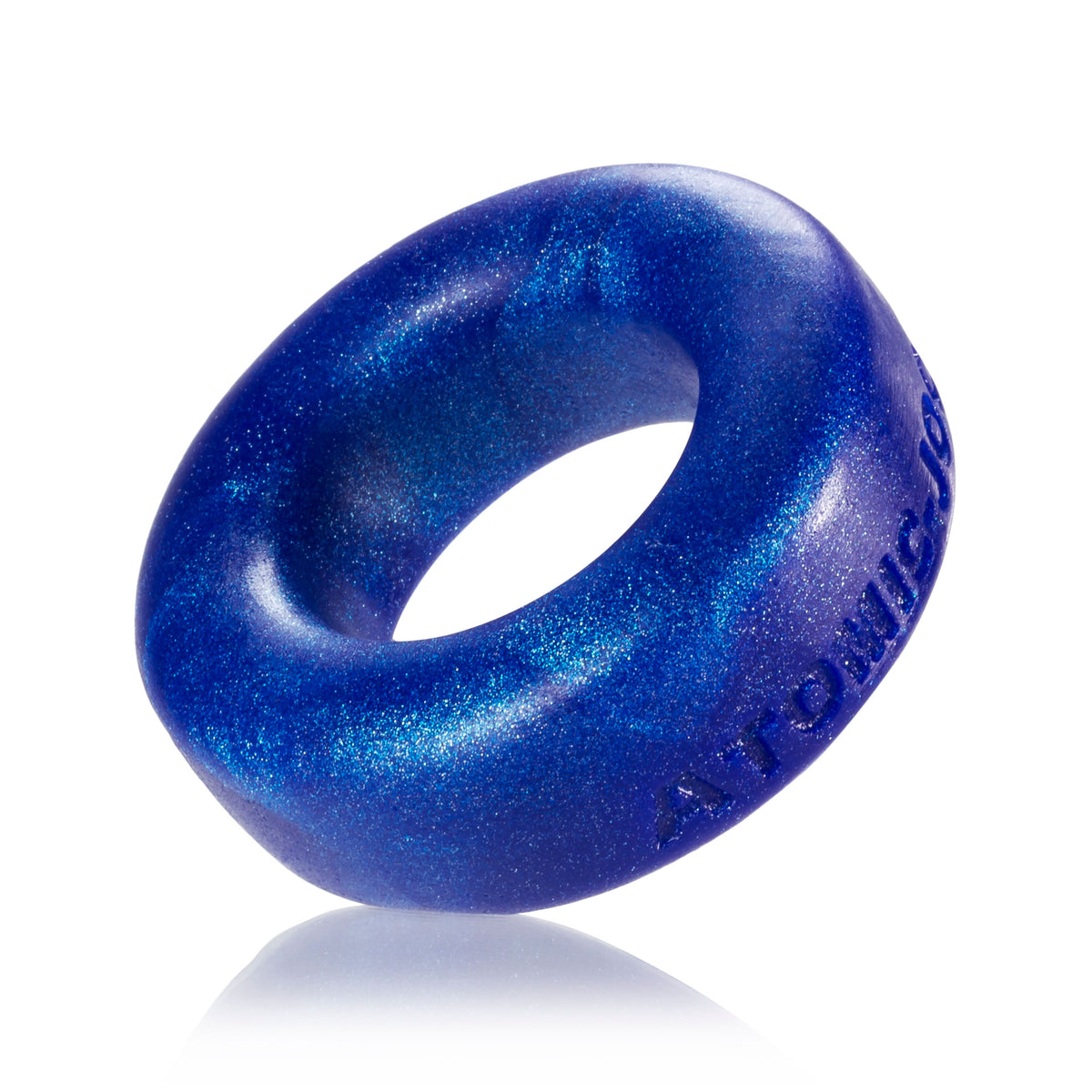 Cock T Comfort Cockring by Atomic Jock Silicone Smoosh - Blueballs by Oxballs from LoveMart Co.