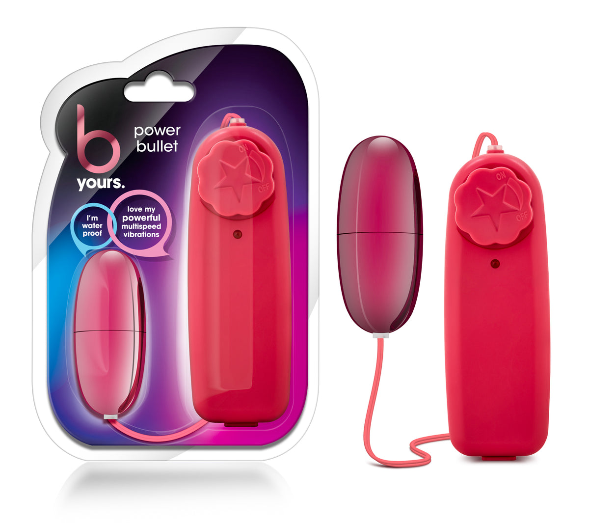 B Yours Power Bullet - Cerise by Blush from LoveMart Co.
