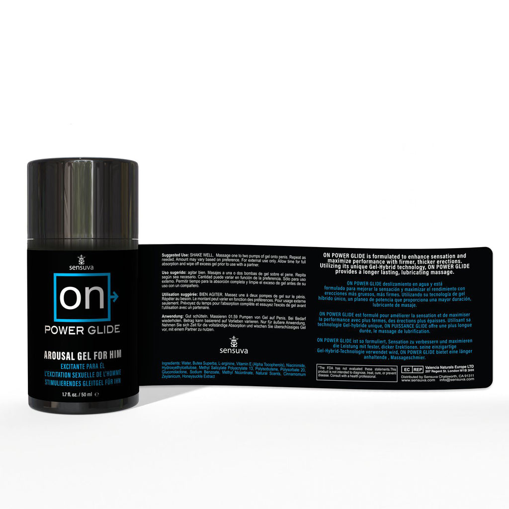On Power Glide for Him 1.7oz by Sensuva from LoveMart Co.