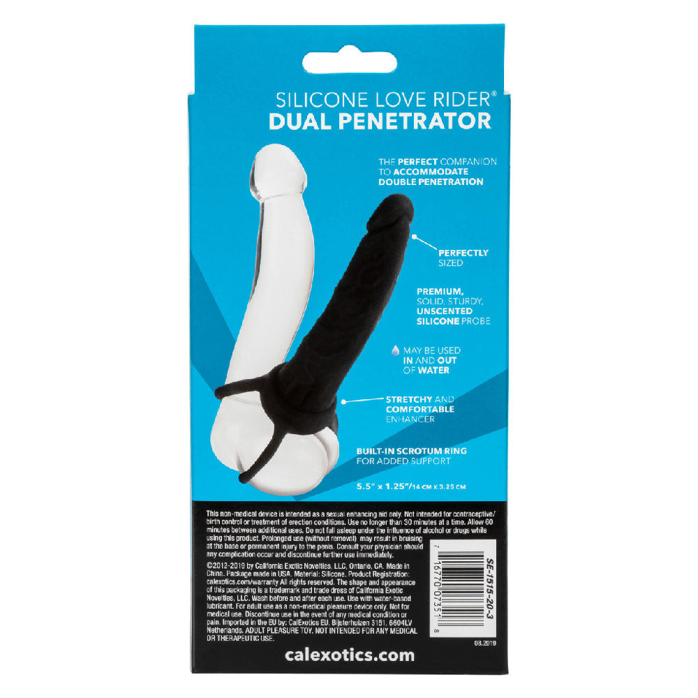 Silicone Love Rider Dual Penetrator by CalExotics from LoveMart Co.