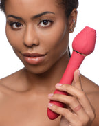 Bloomgasm - Sweet Heart Rose 5x Suction Rose and 10x Vibrator by XR Brands from LoveMart Co.