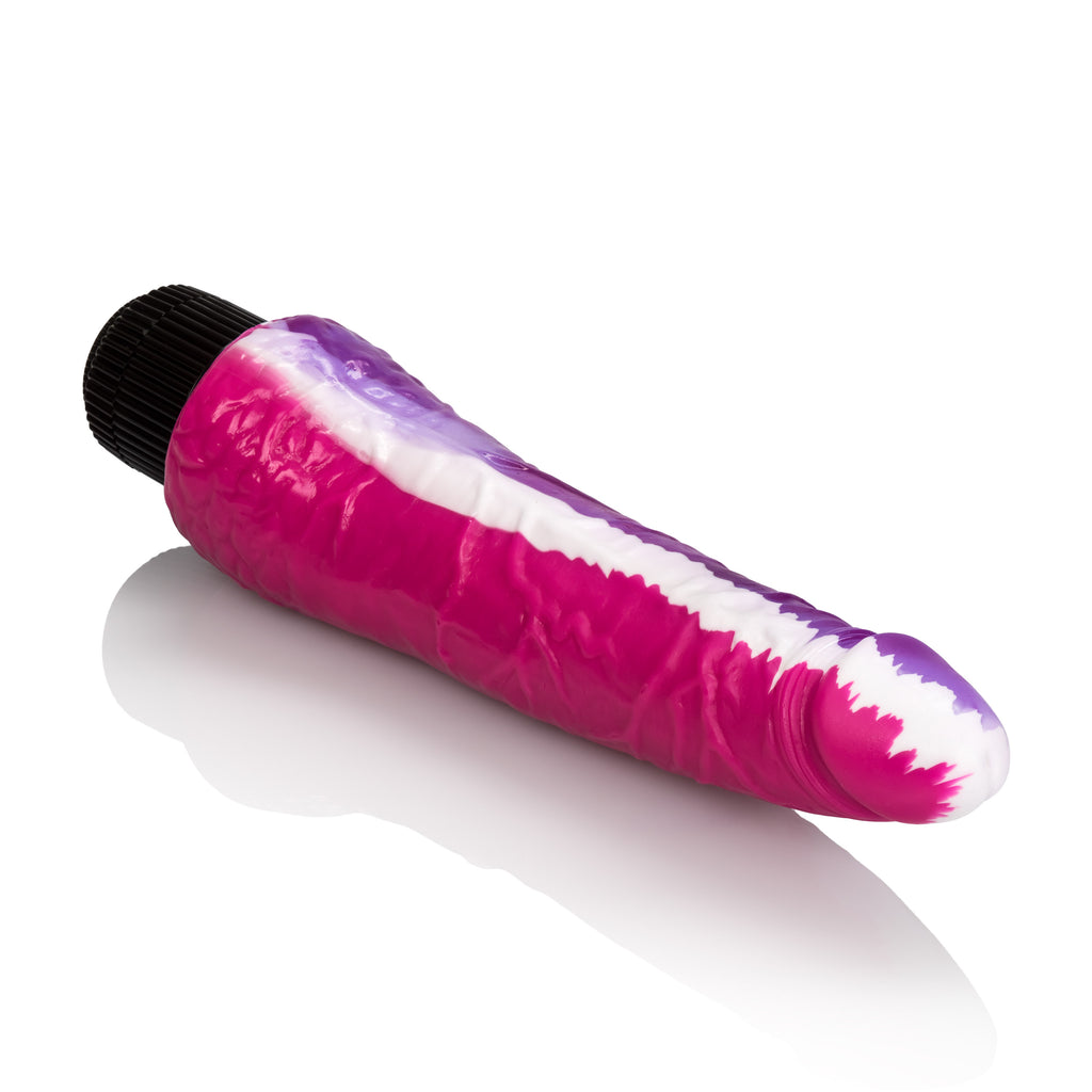 Funky Jelly Vibe 7.5 Inches - Pink/purple by CalExotics from LoveMart Co.