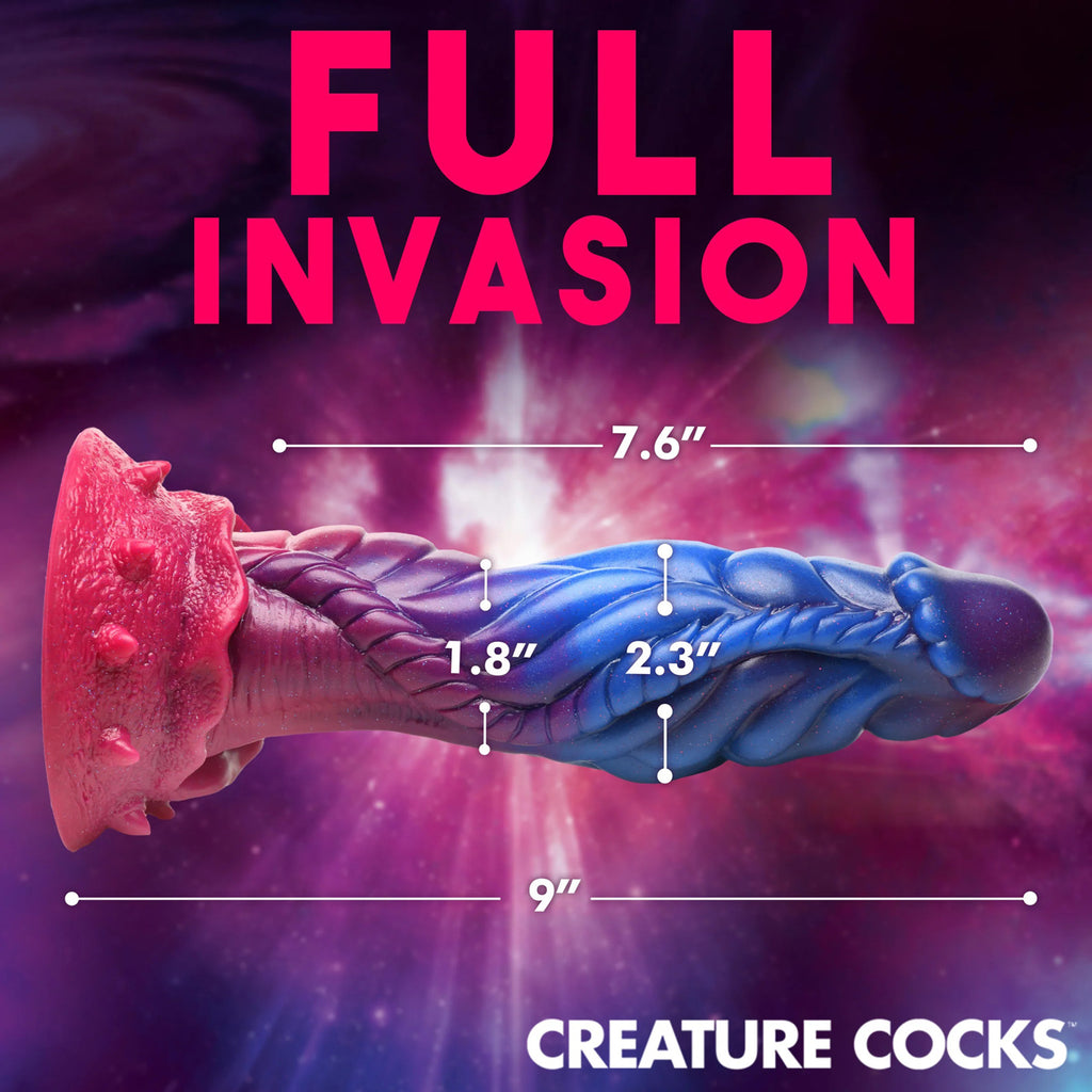 Intruder Alien Silicone Dildo by XR Brands from LoveMart Co.
