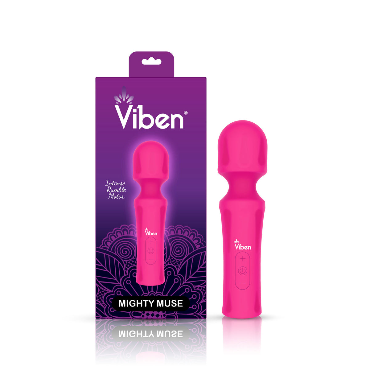 Mighty Muse Mini Massager - Hot by Viben from LoveMart Co.