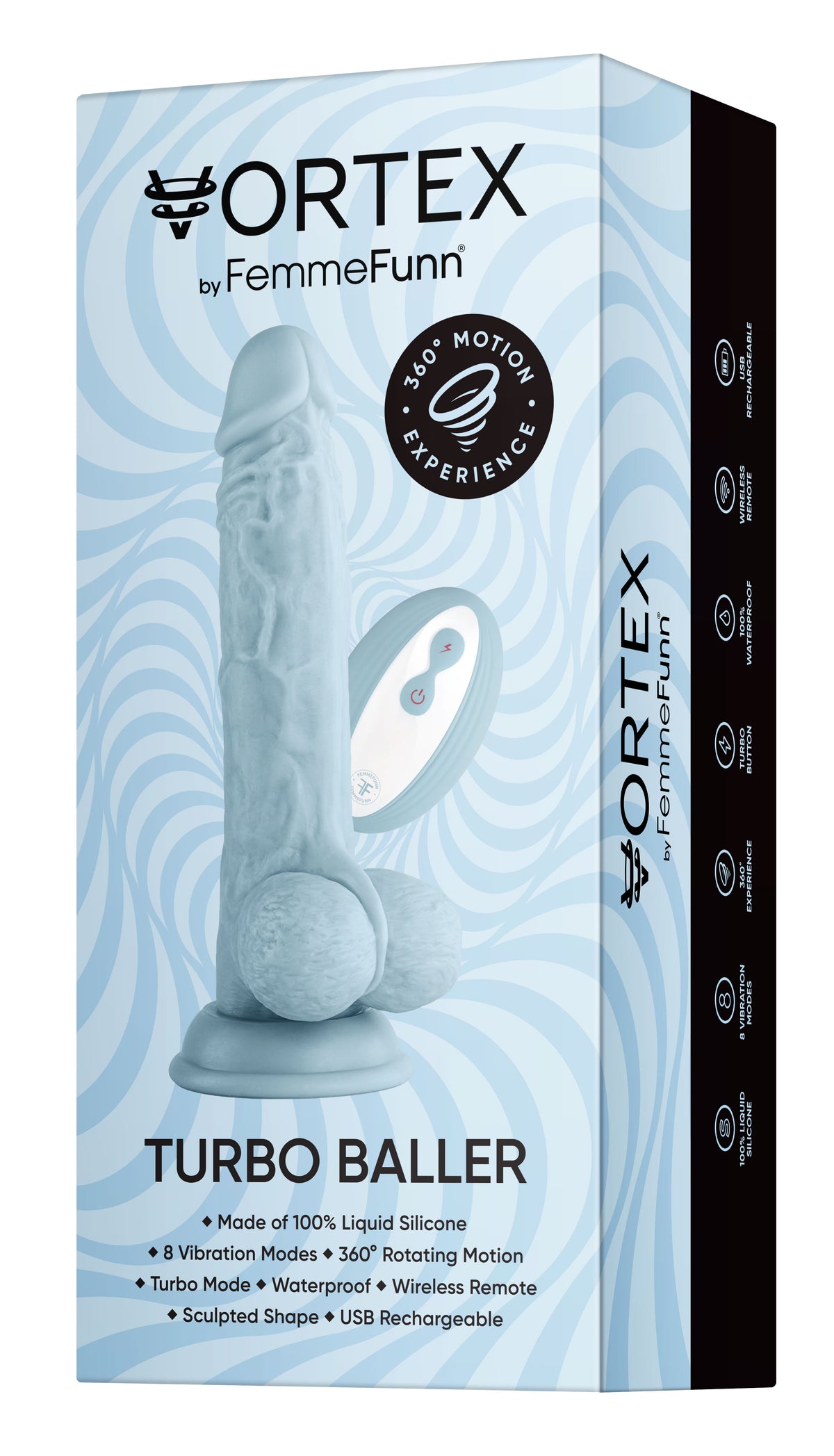 Wireless Turbo Baller by Femme Funn from LoveMart Co.