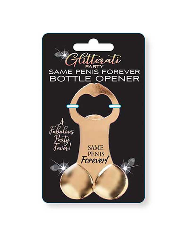 Gliterati Penis Bottle Opener by Little Genie from LoveMart Co.