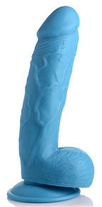 Pop Pecker 8.25 Inch Dildo With Balls by XR Brands from LoveMart Co.