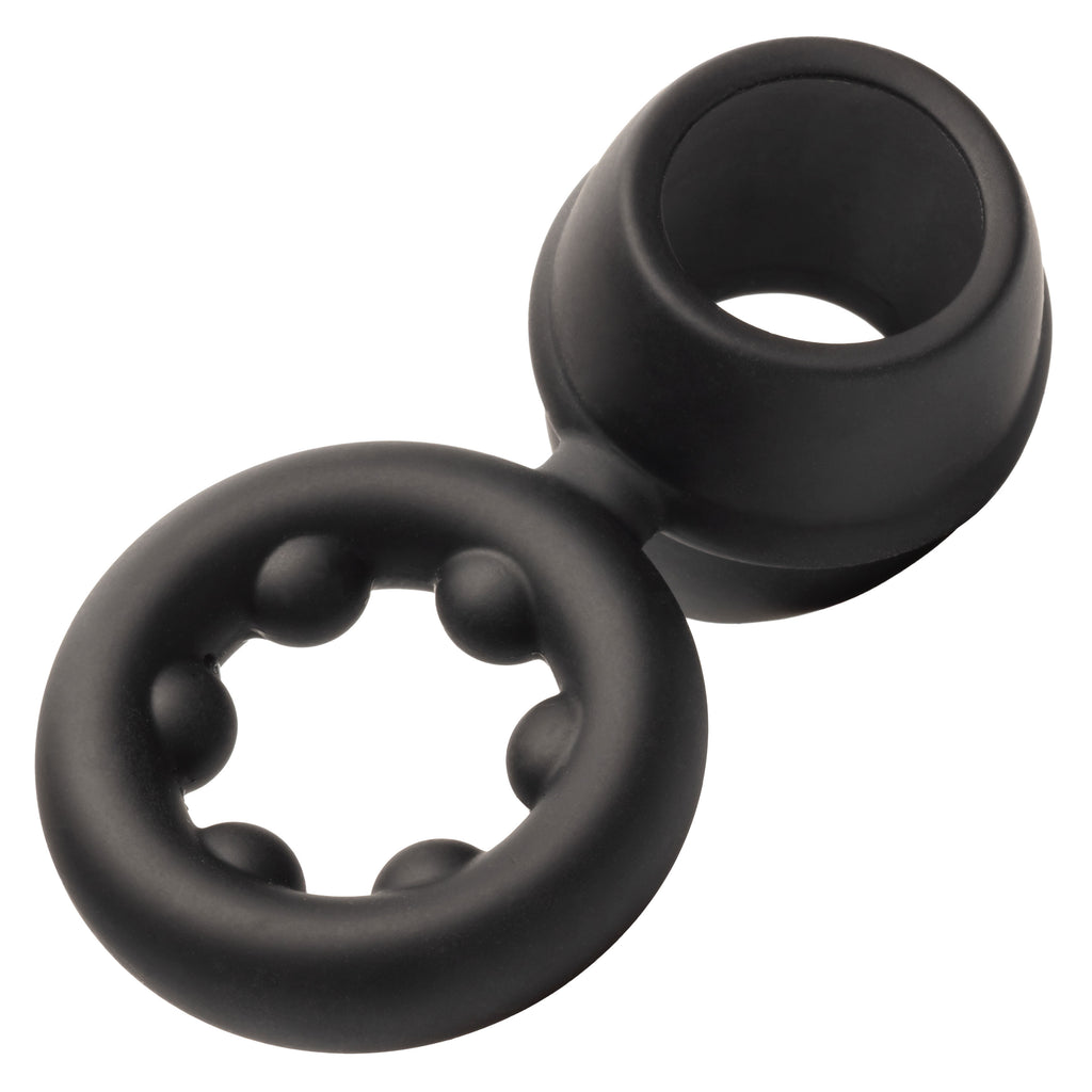 Alpha Liquid Silicone Dual Support Magnum Ring by CalExotics from LoveMart Co.