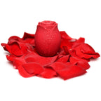 Mystic Rose Sucking and Vibrating Silicone Rose by XR Brands from LoveMart Co.