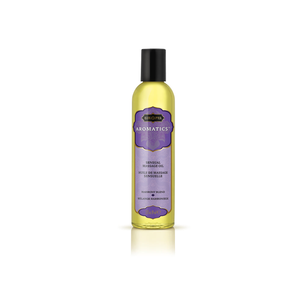 Aromatics Massage Oil - Harmony Blend - 2 Fl Oz by Kama Sutra from LoveMart Co.