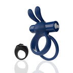 Screaming O Remote Controlled Ohare XL Vibrating Ring - Blue by Screaming O from LoveMart Co.