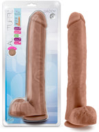 Au Naturel - Daddy - 14 Inch Dildo - Mocha by Blush from LoveMart Co.