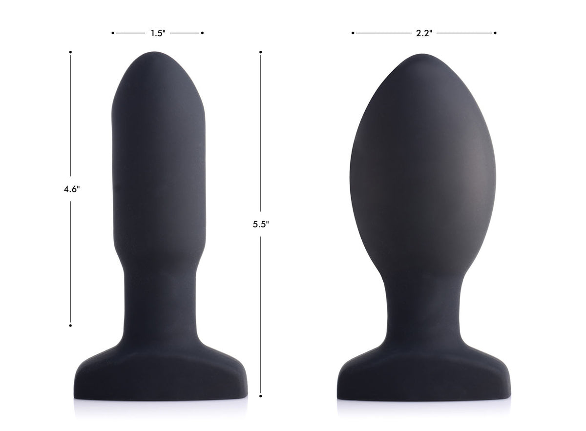 World's 1st Remote Control Inflatable 10x Missile Anal Plug by XR Brands from LoveMart Co.