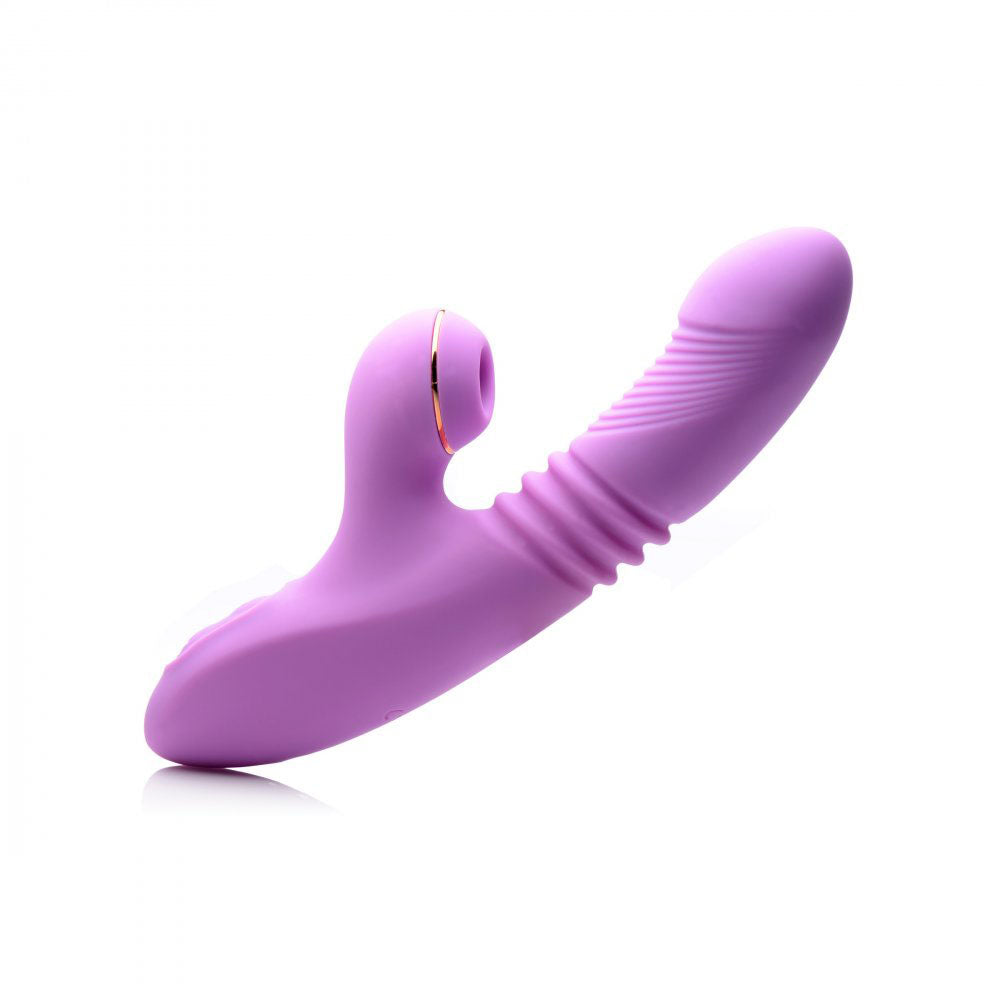 Shegasm Thrusting Suction Rabbit by XR Brands from LoveMart Co.